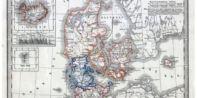 Ou kaart van denemarke